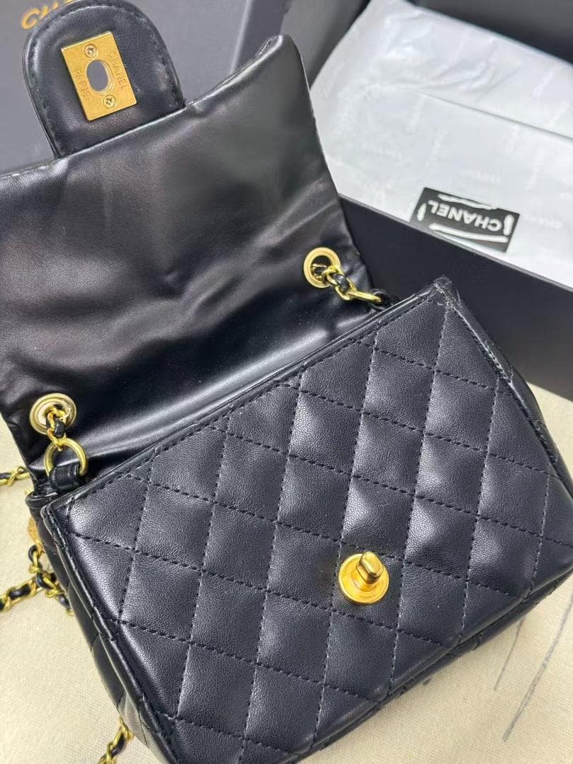 VIP顧客限定 非売品ブラック レザー ショルダーバッグdy