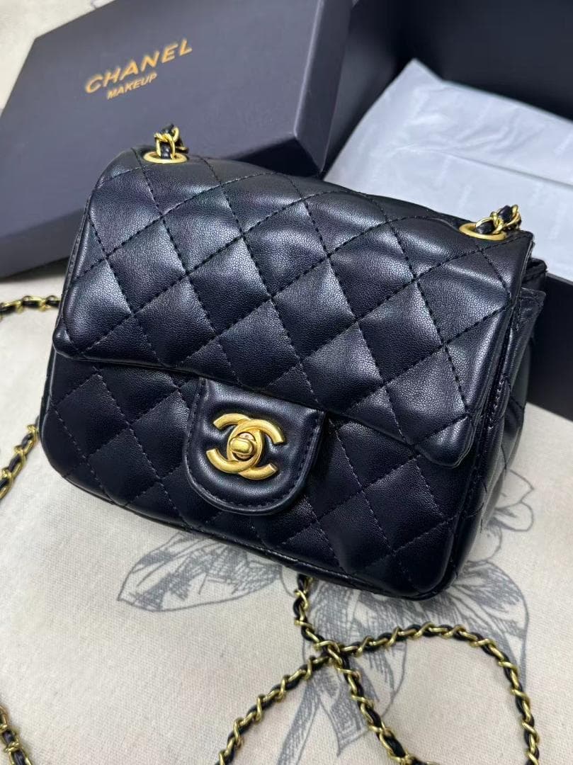 VIP顧客限定 非売品ブラック レザー ショルダーバッグdy