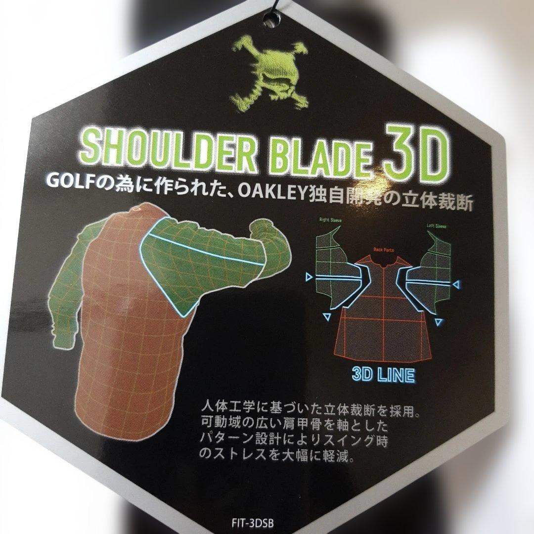 新品　オークリーゴルフ　メンズウエア　スカルタートルネックミドル　長袖シャツ