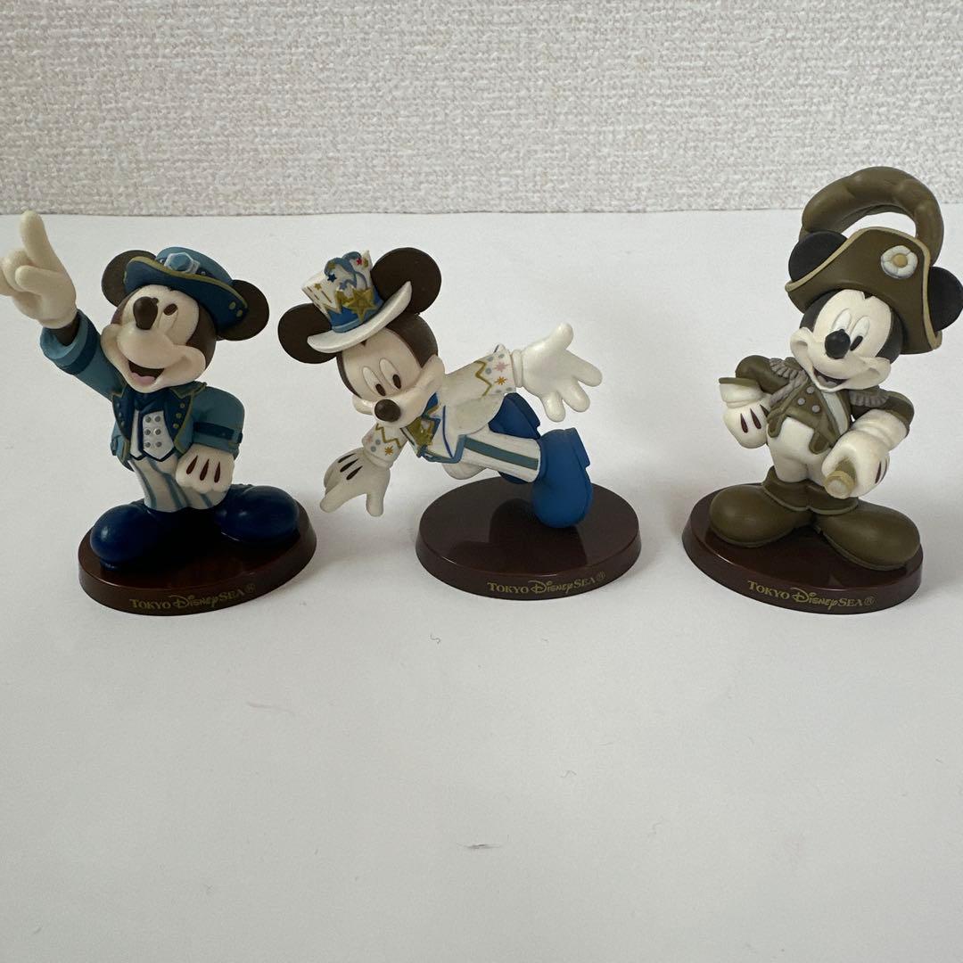 東京ディズニーシー20周年ミッキーマウス フィギュア 6体セット