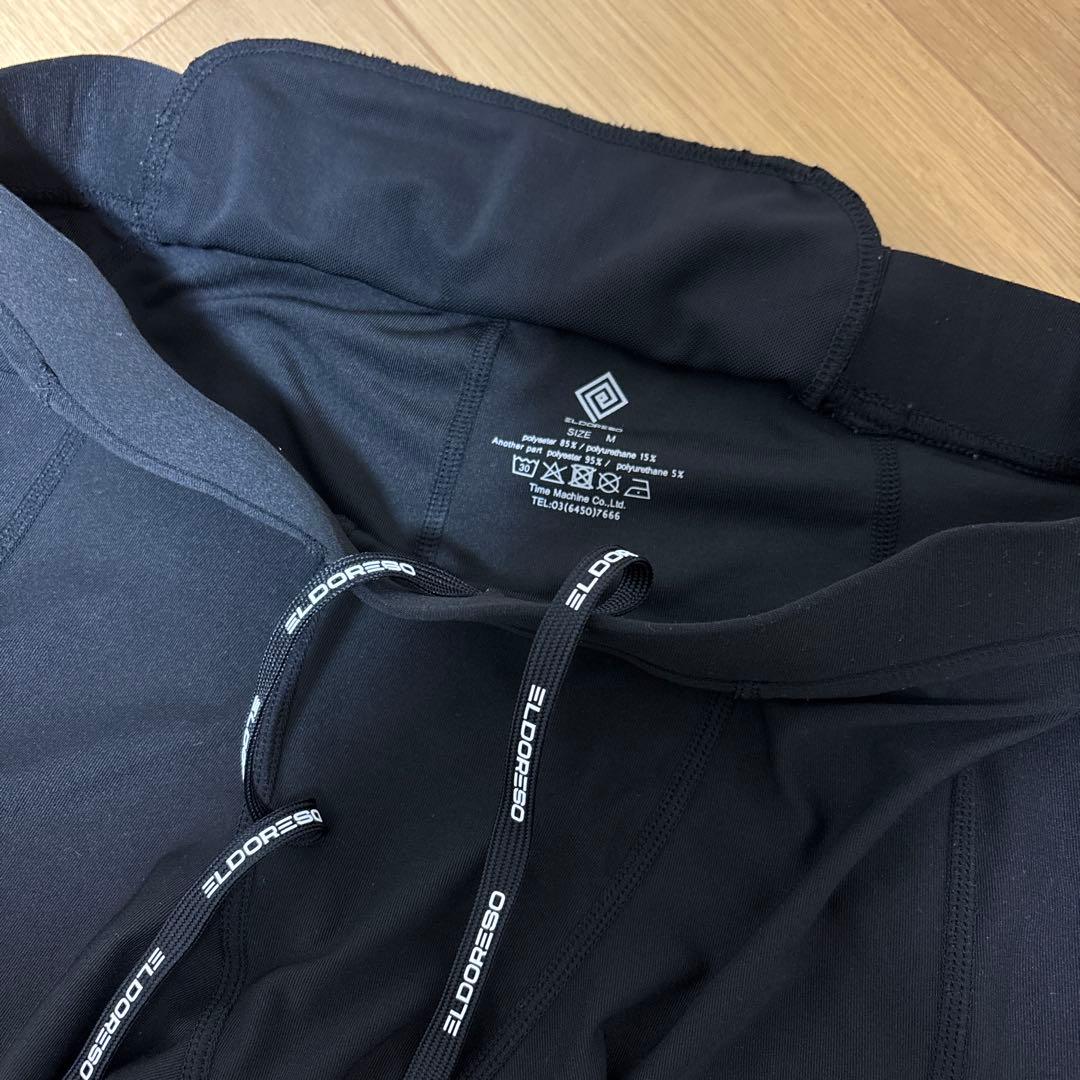 ELDORESOエルドレッソMiddleSpatsハーフタイツトレイルランニング
