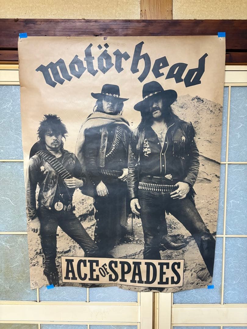 ヴィンテージ　Motörhead ポスター