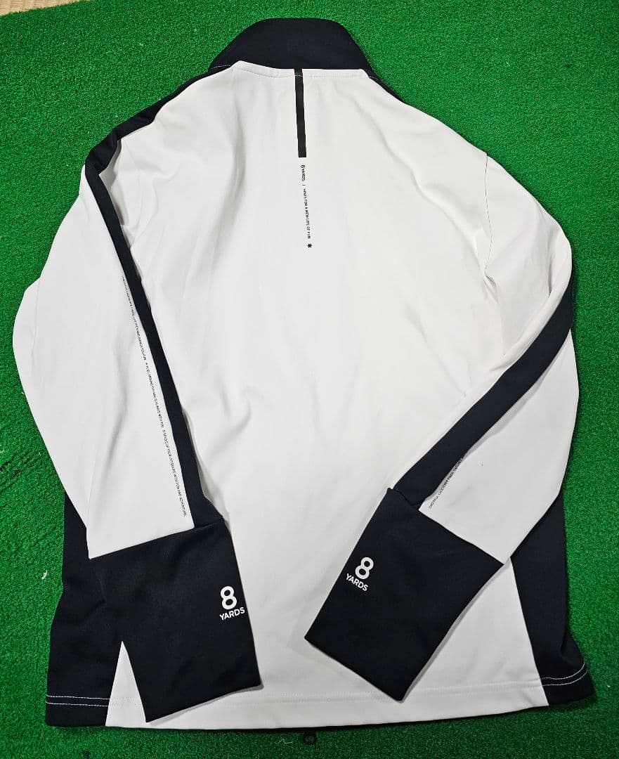 8 YARDS ジャケット XL ホワイト/ネイビー