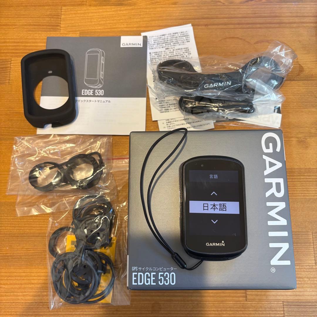 GARMIN EDGE530&スピードセンサー/ケイデンスセンサー