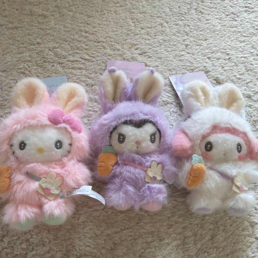 サンリオオリジナル ぬいぐるみ 3色セット
