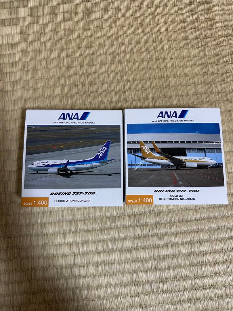 ANA Boeing 737-700 モデル 2点セット