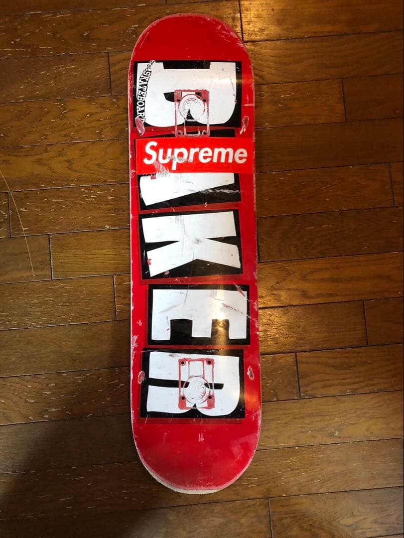 Baker スケートボードデッキ Supremeロゴ付き