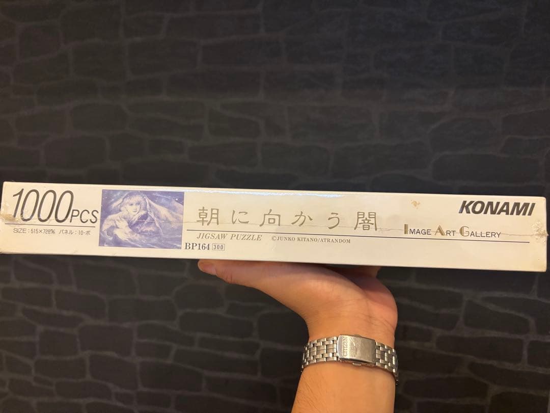 komani ジクソーパズル　きたのじゅんこ　1000ピース　朝に向かう闇　廃盤