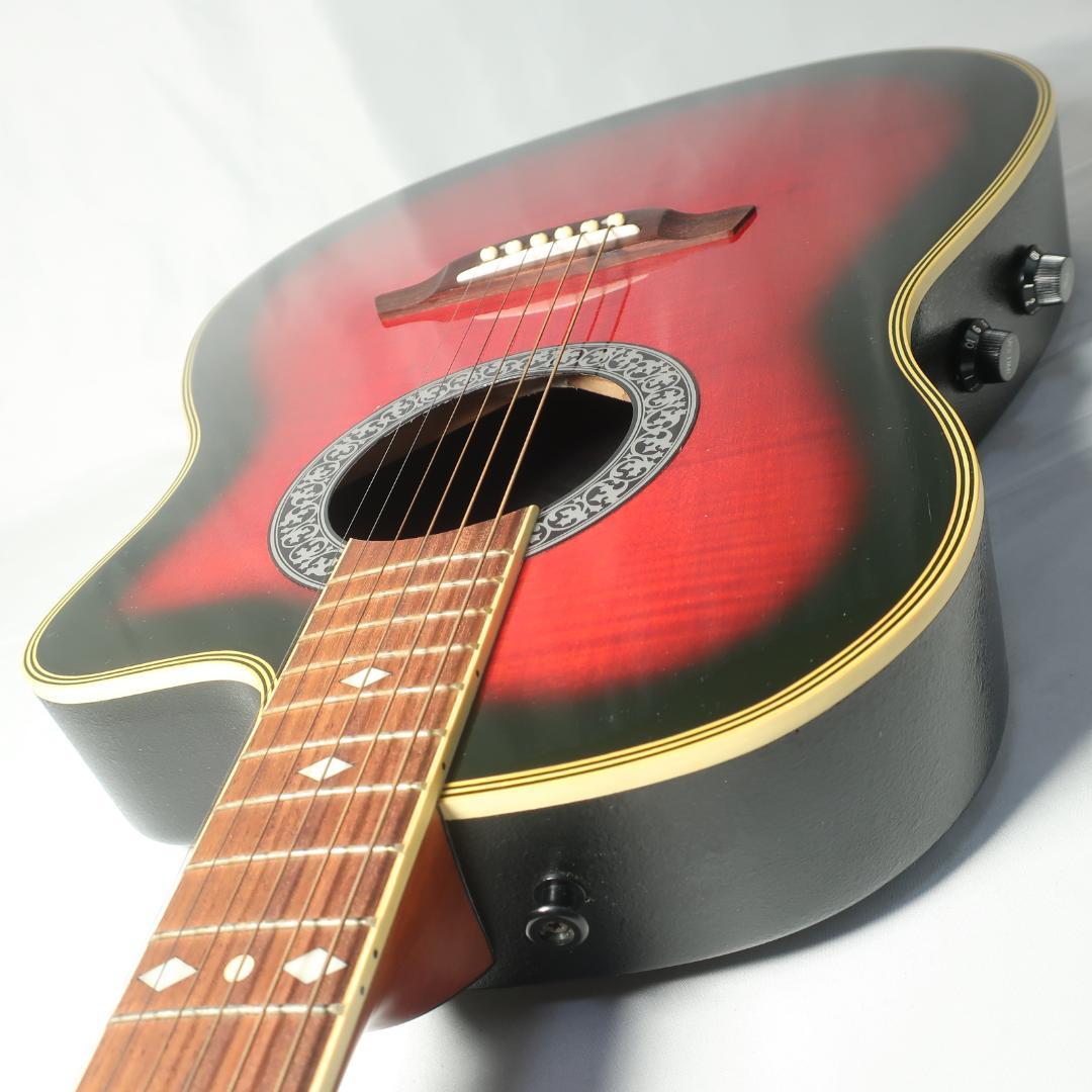 美品 ARIA AMB-35 RS エレアコ ギター ケース付