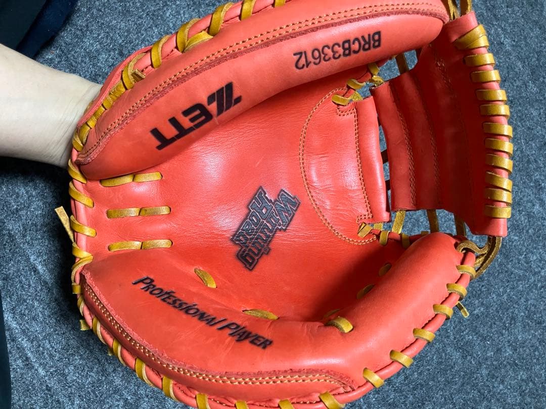 ZETT 軟式グローブ　キャッチャーミット　グローブ　大人サイズ