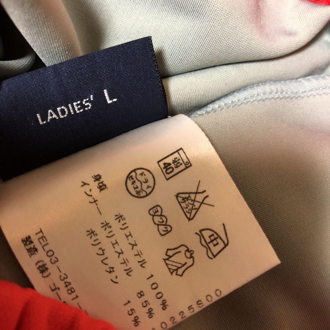 ellesse エレッセ　レディース テニスウェア　セット　ボーダー　ブラウン