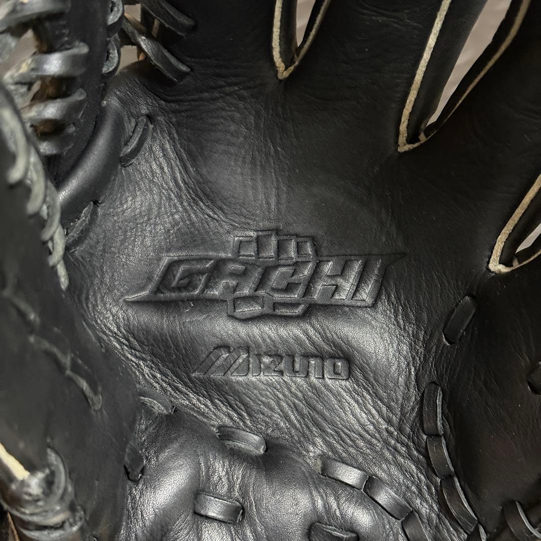 ミズノ ガチ 軟式少年用 グローブ GACHI 右投げ LLサイズ ブラック