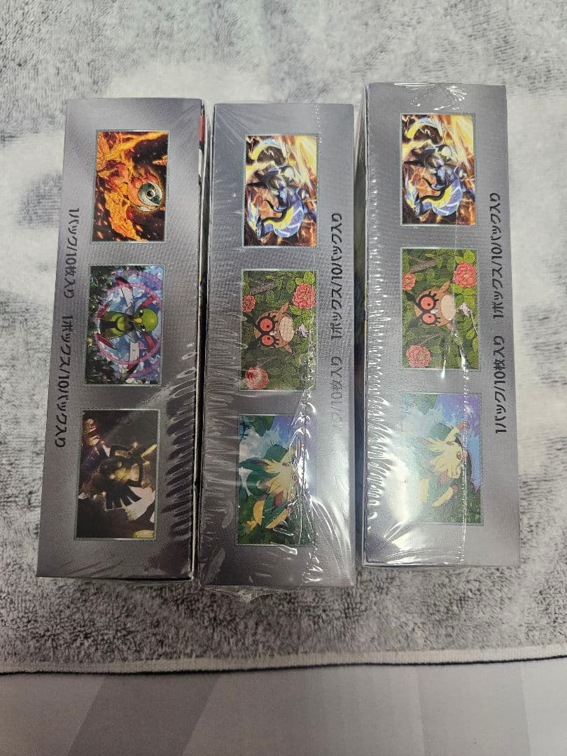 ポケモンカード　テラスタルフェスex 3BOX シュリンク付き