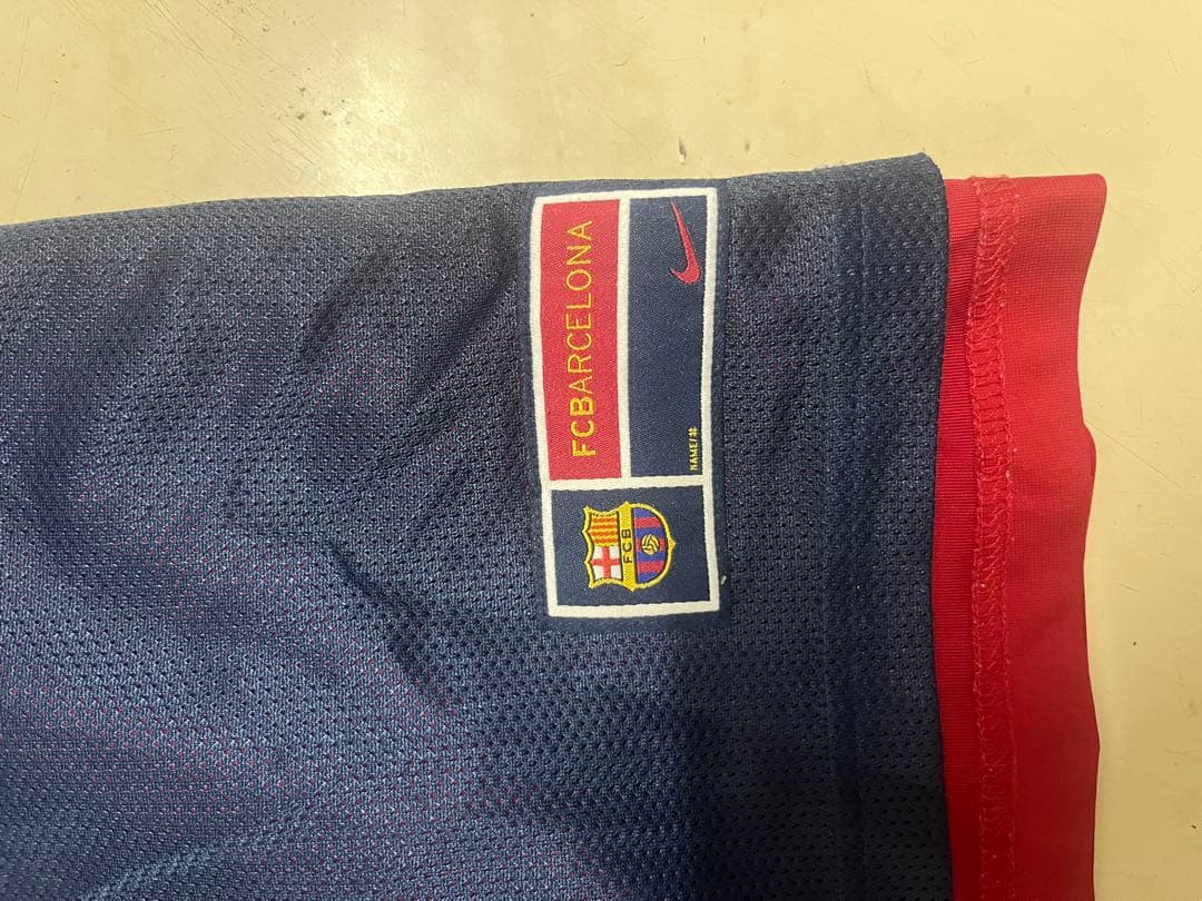 FC Barcelona Nike メッシュシャツ ネイビー レッド