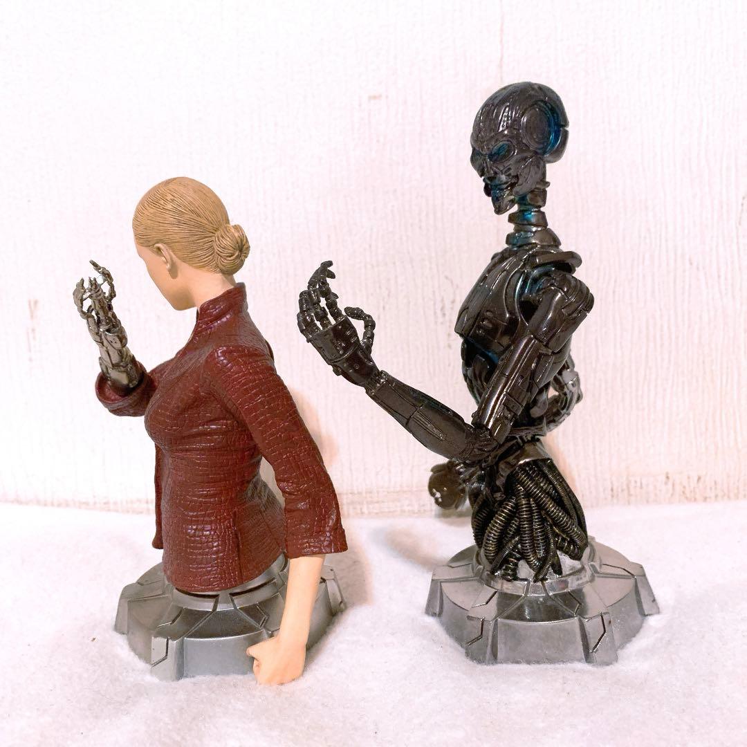 ジェントル・ジャイアント T-X & エンドスケルトン ミニバスト 2体セット