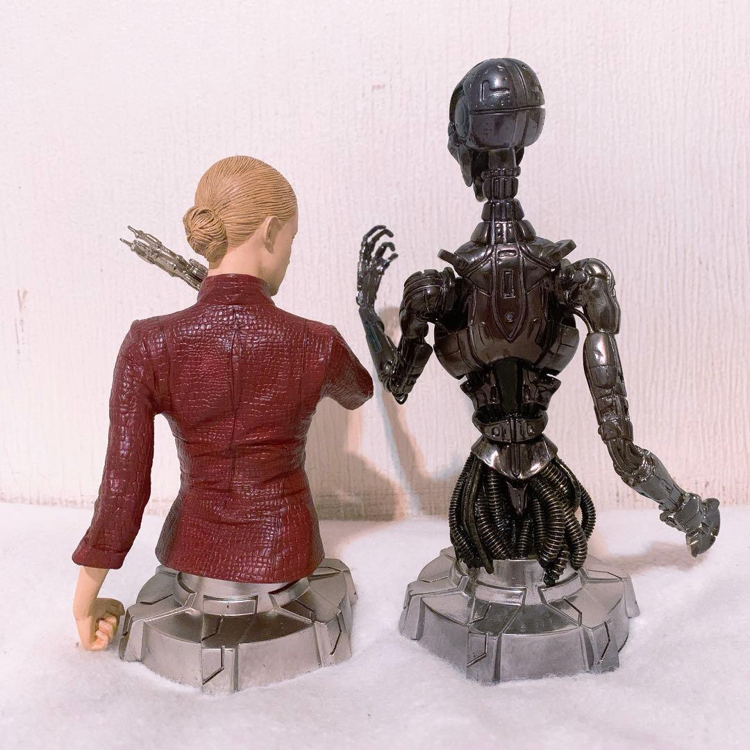 ジェントル・ジャイアント T-X & エンドスケルトン ミニバスト 2体セット