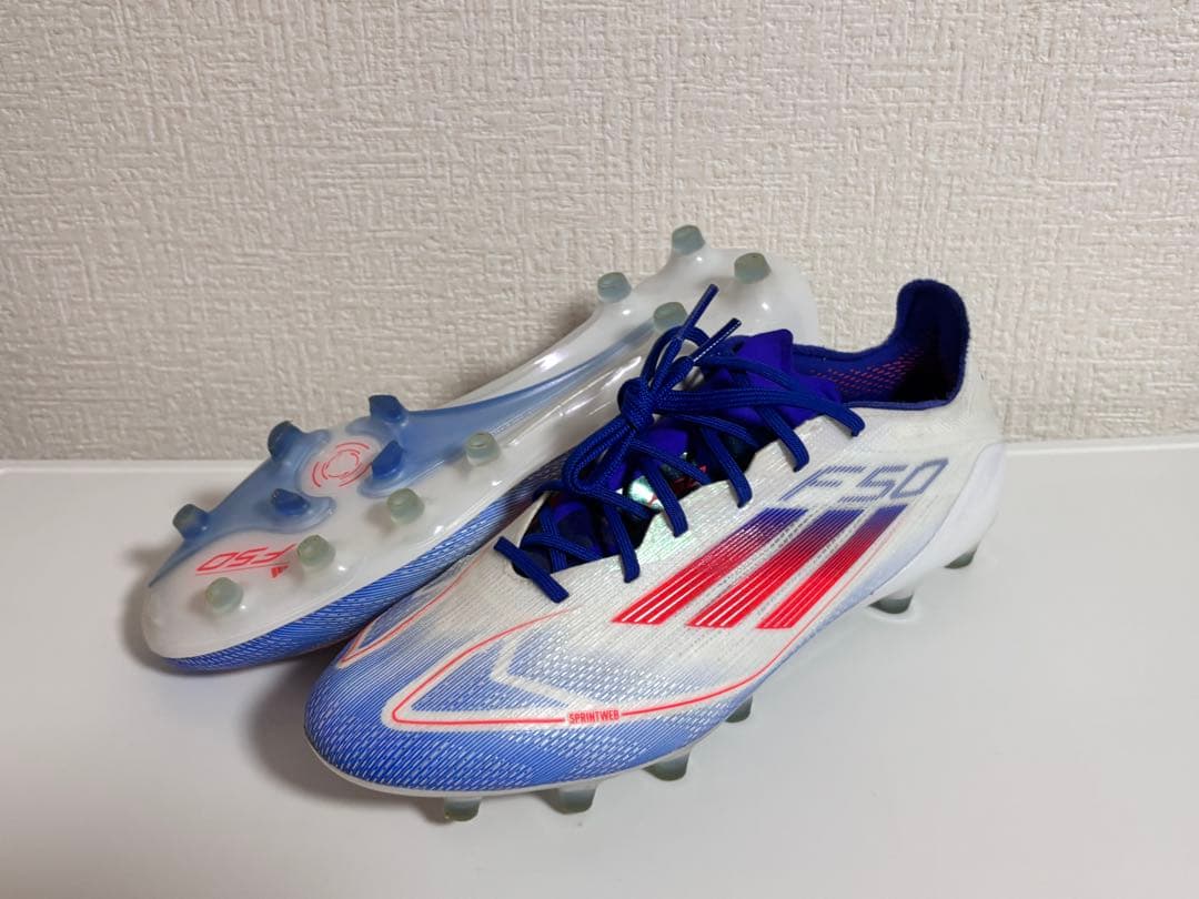 アディダス サッカースパイク F50 エリート ag 25.5cm 初期カラー