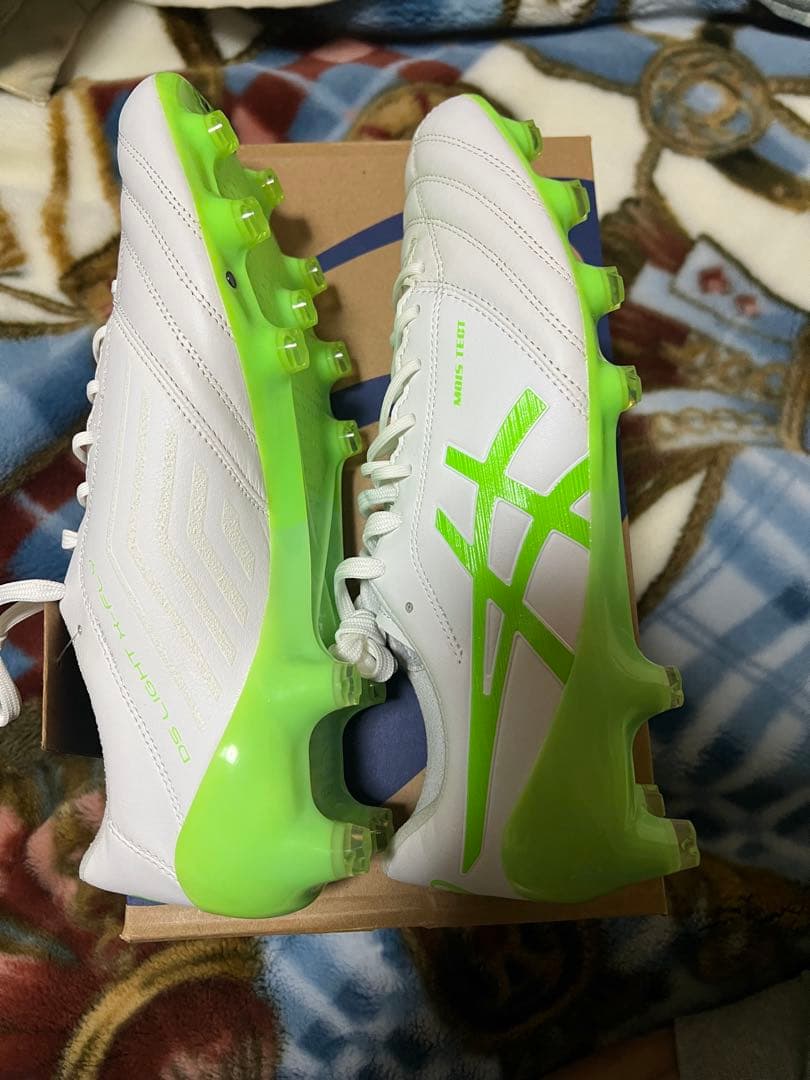 ASICS DS LIGHT X-FLY 4 ホワイト グリーン 2足セット