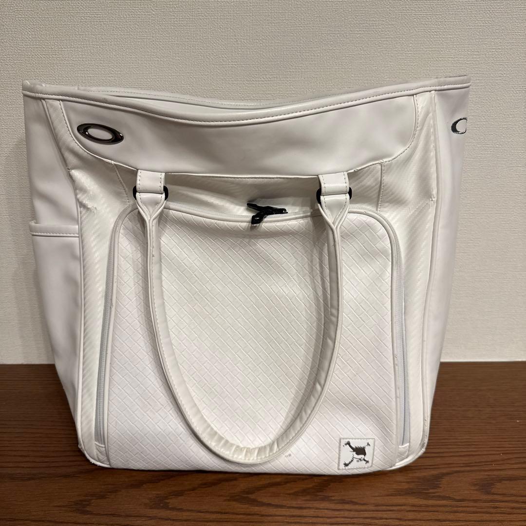 2点セット！　オークリー　ゴルフ　スカルトート　ラウンドバッグ oakley