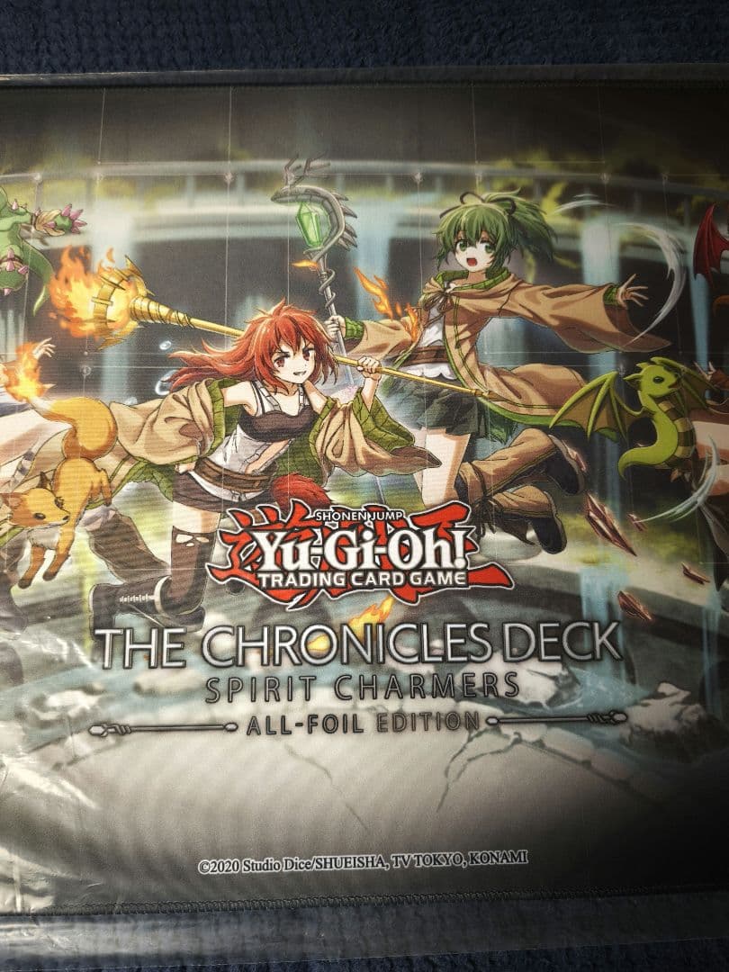 遊戯王　精霊術の使い手　霊使い　EU版公式プレイマット　新品未開封