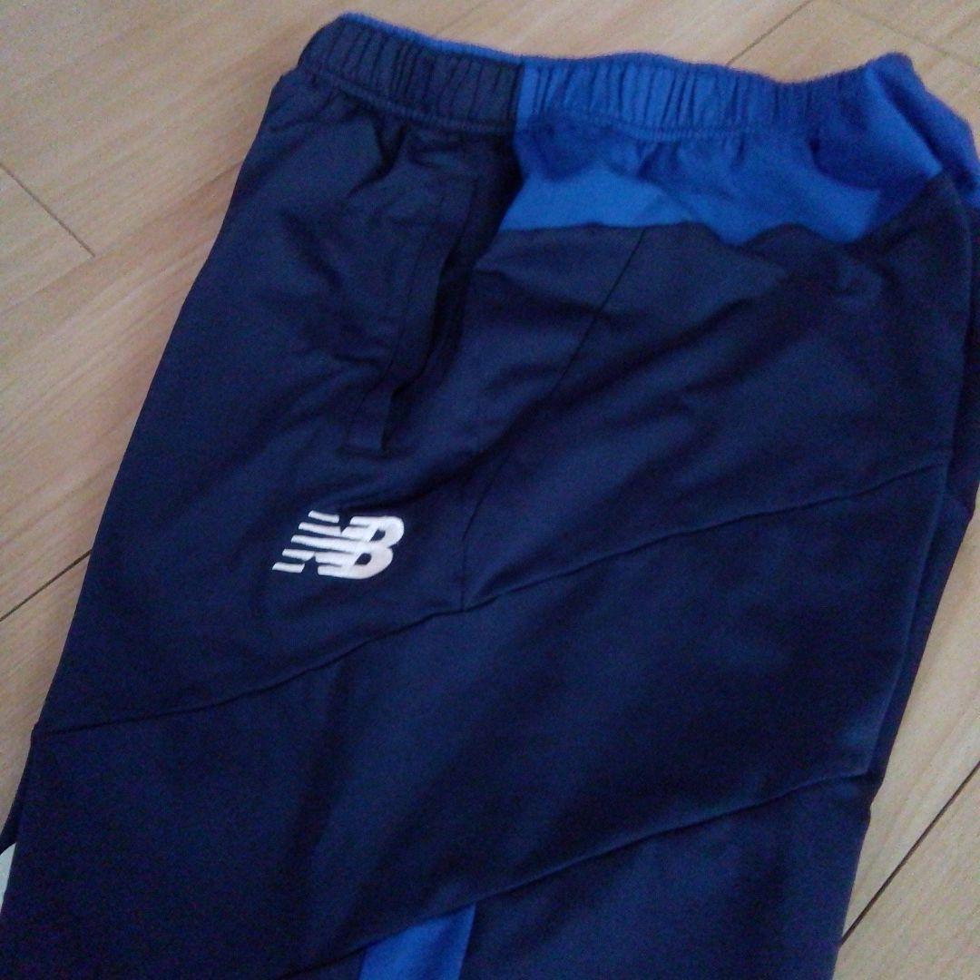 509）new balance ピステ上下 ネイビー/ブルー
