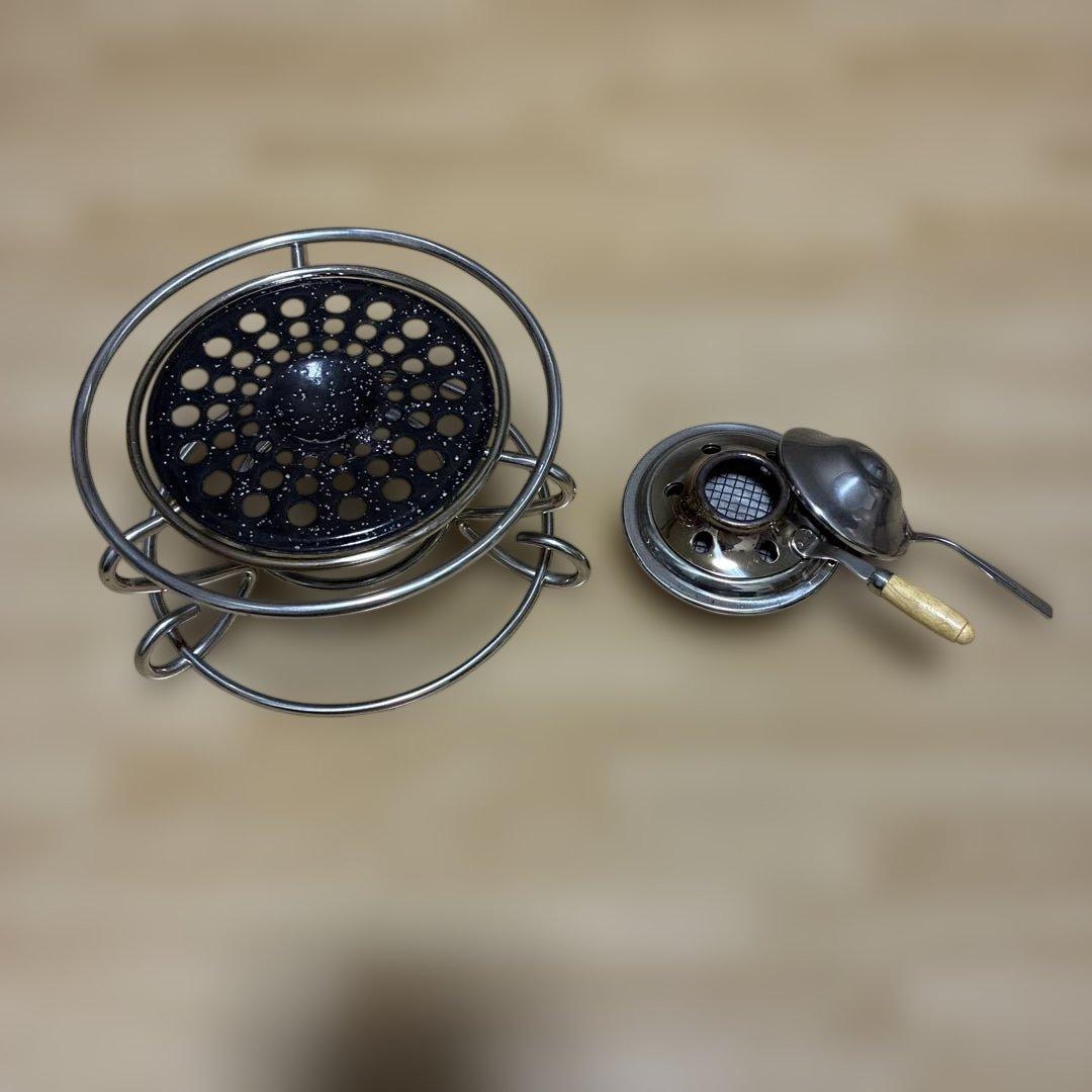 K+dep ケデップ チーズフォンデュ鍋 19㎝ 回転スタンドつき