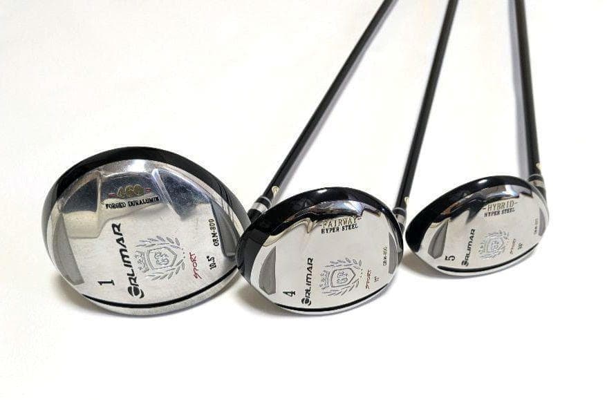 ORIMAR オリマーORM-800レフティー1W.4FW.5FW 3本セット