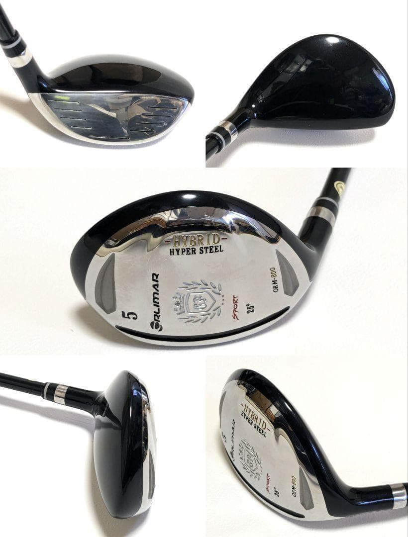 ORIMAR オリマーORM-800レフティー1W.4FW.5FW 3本セット