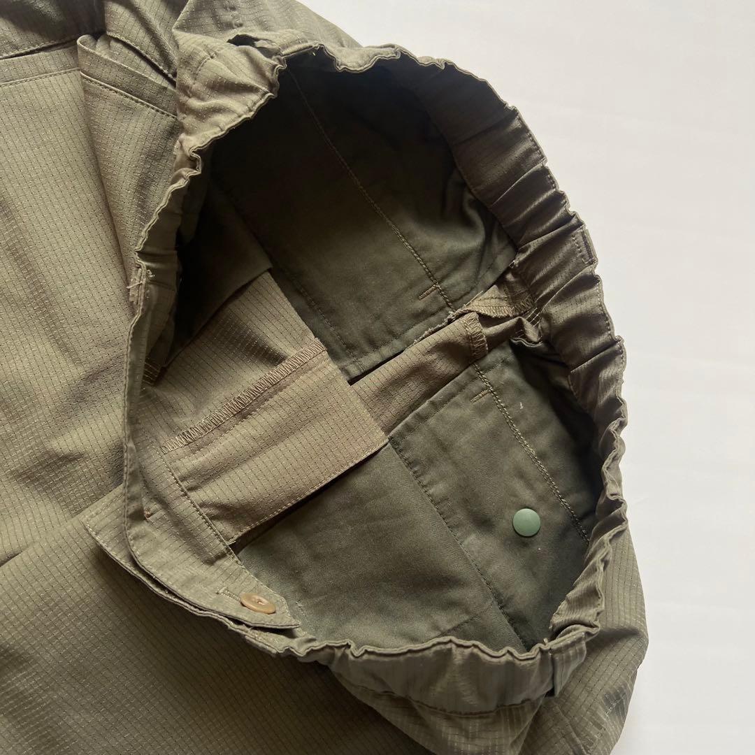 BEAMS GOLF ビームスゴルフ　ハーフパンツ　ロゴ　カーキ　メンズ　S