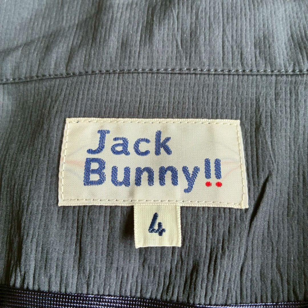 ◎美品 人気ブランド ジャックバニー ジップアップジャケット 胸ロゴ 4 メンズ