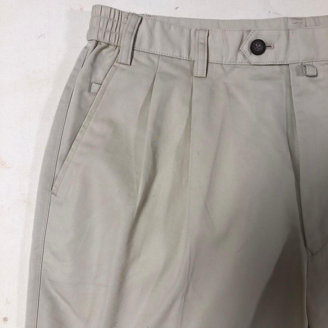 マンシングウェア ゴルフ ハーフパンツ ベージュ Lサイズ