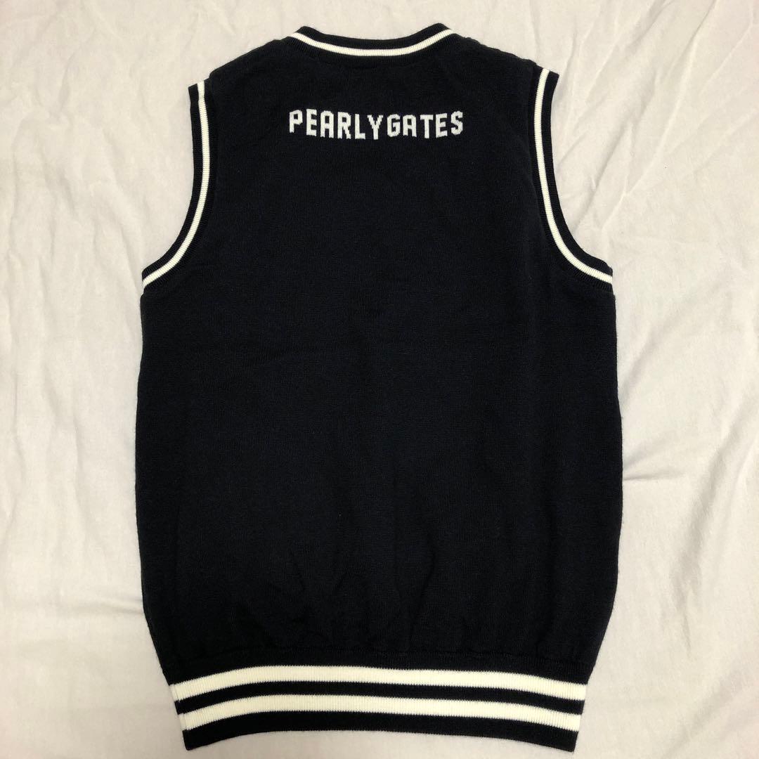 PEARLY GATES パーリーゲイツ ニット ベスト リバーシブル