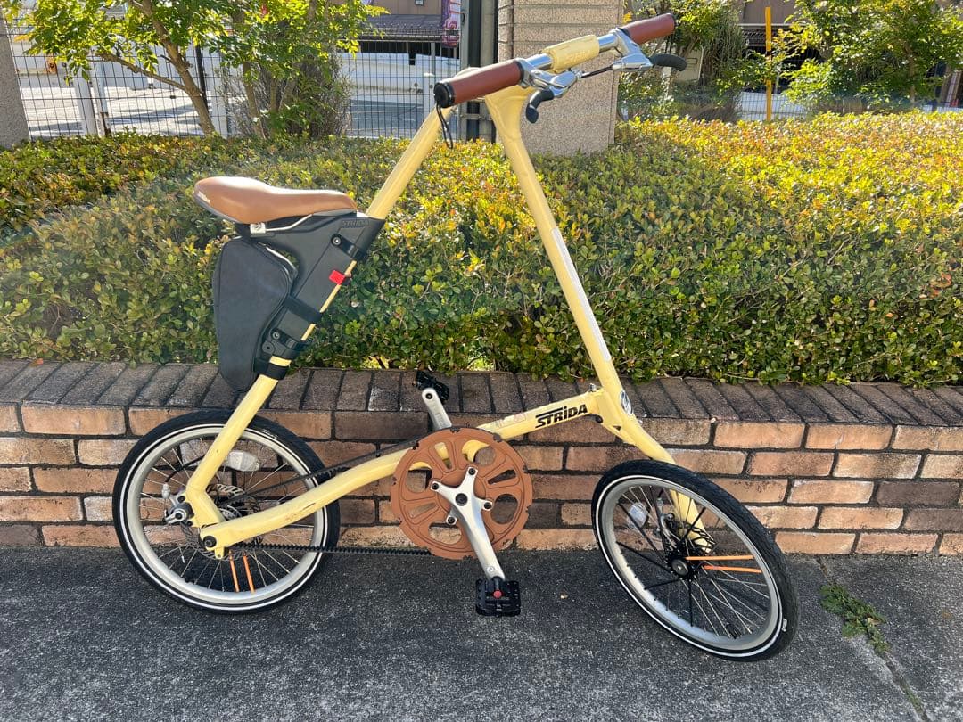 【日曜日まで限定価格】STRiDA SX カスタム　18インチ　クリーム