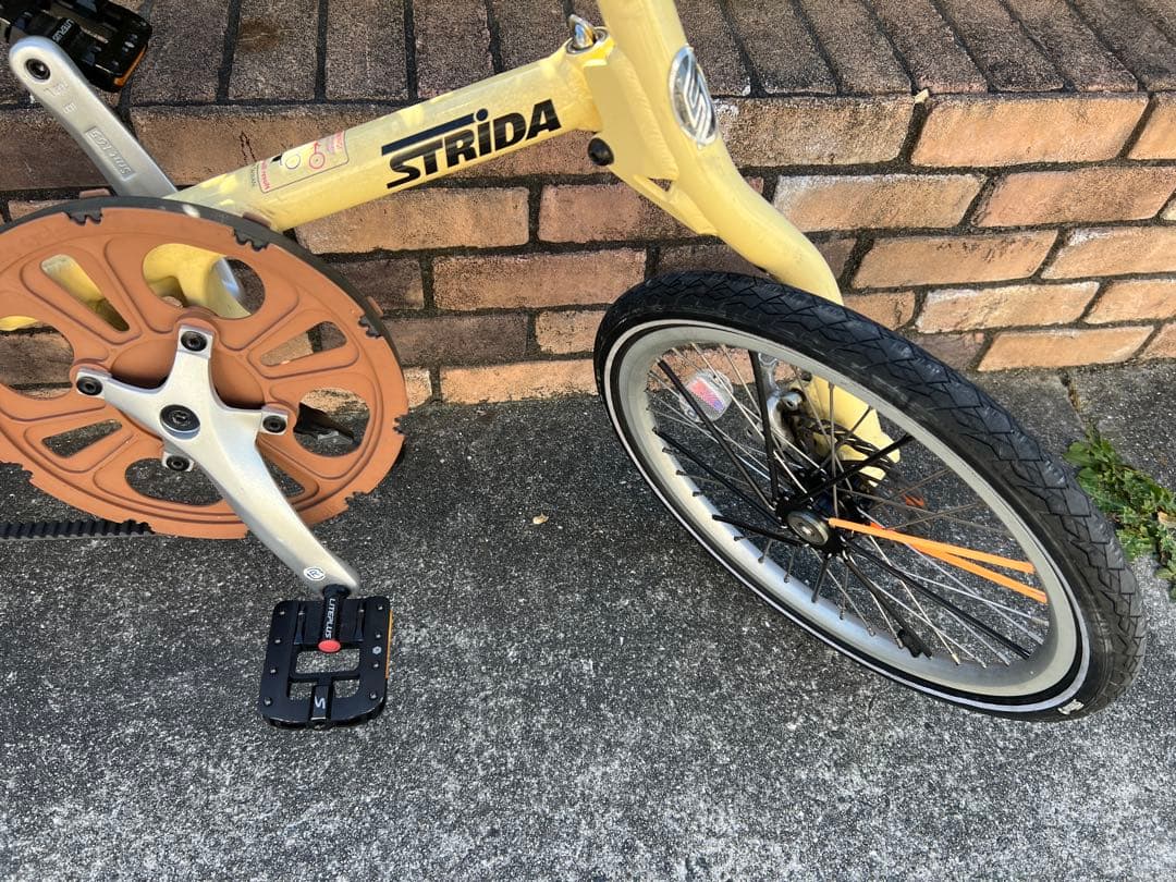 【日曜日まで限定価格】STRiDA SX カスタム　18インチ　クリーム