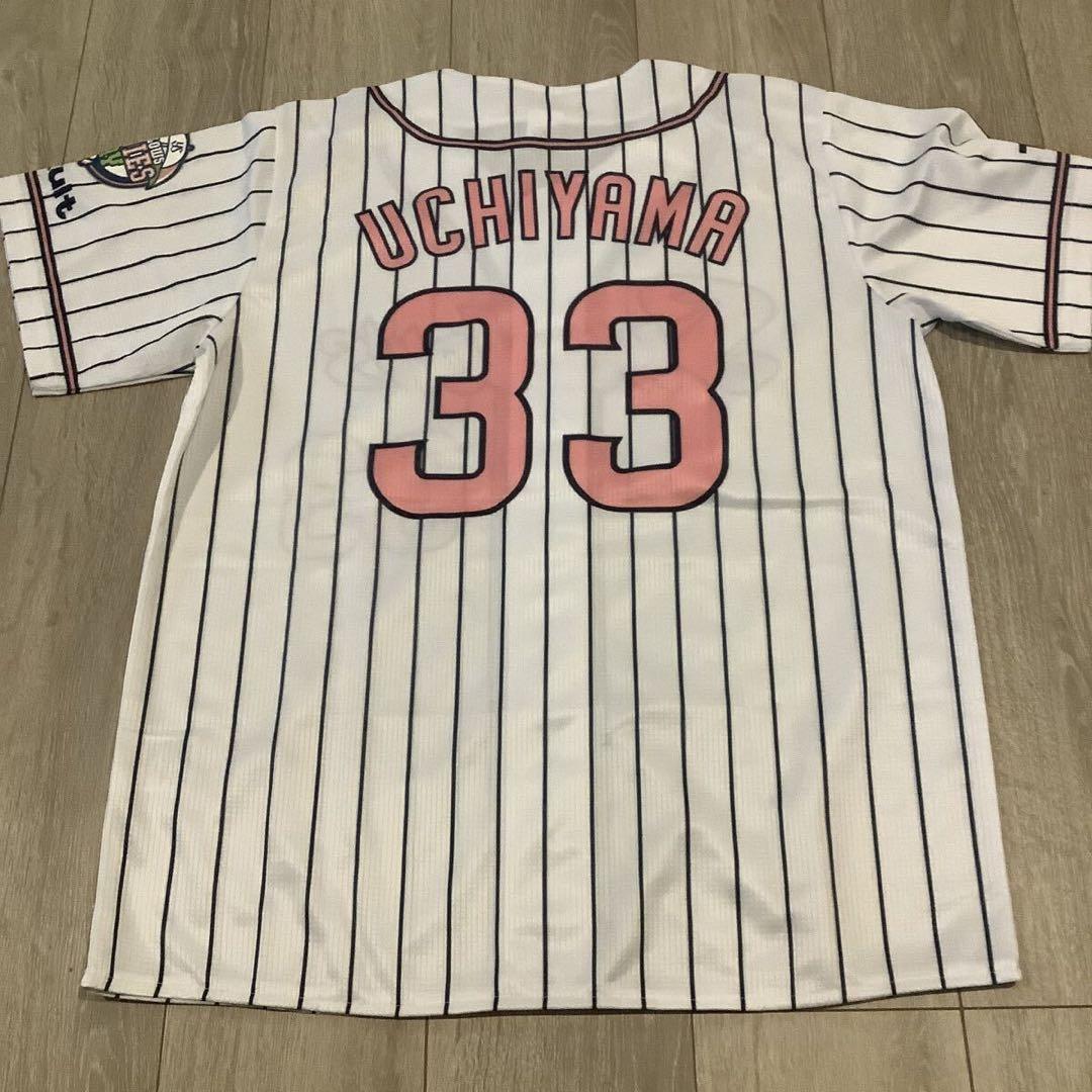 東京ヤクルトスワローズ　内山壮真　レディースユニフォーム　フリーサイズ