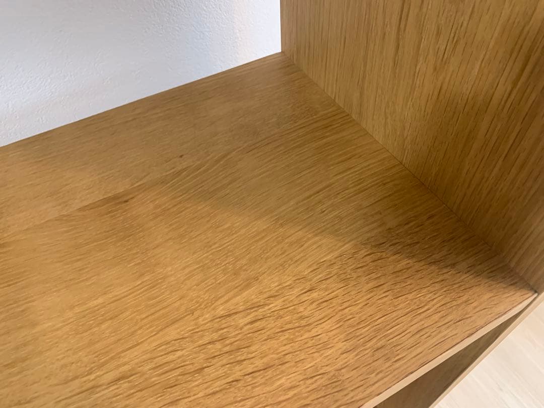 無印良品 スタッキングシェルフ(ワイド ３段 オーク材)