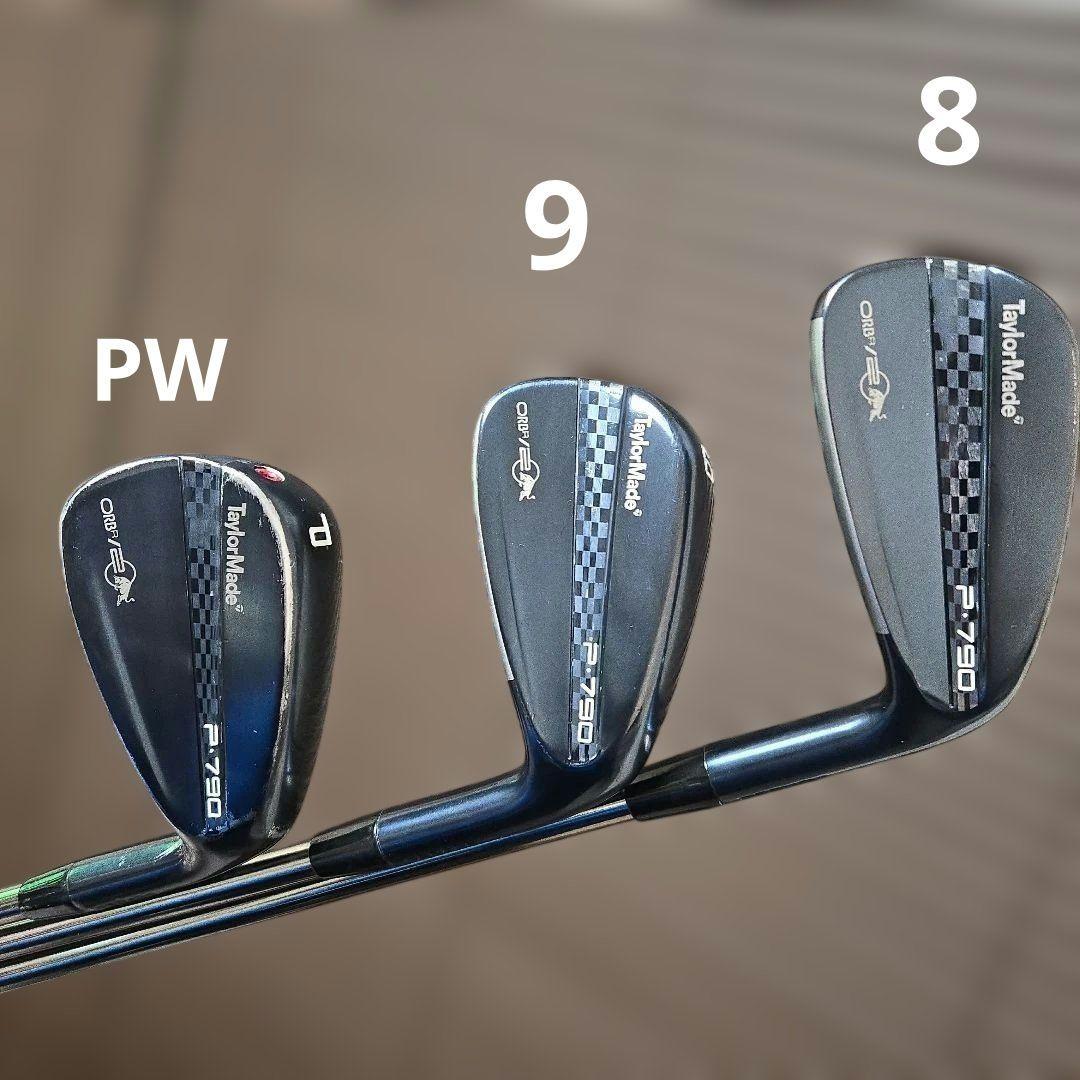 TaylorMade P790 レッドブルコラボ　限定アイアン　5本セット②