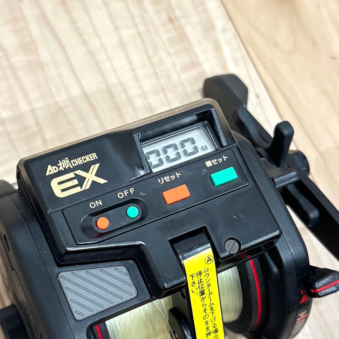 【美品】RYOBI リョービ　AD棚CHECKER EX103 リール　海釣り