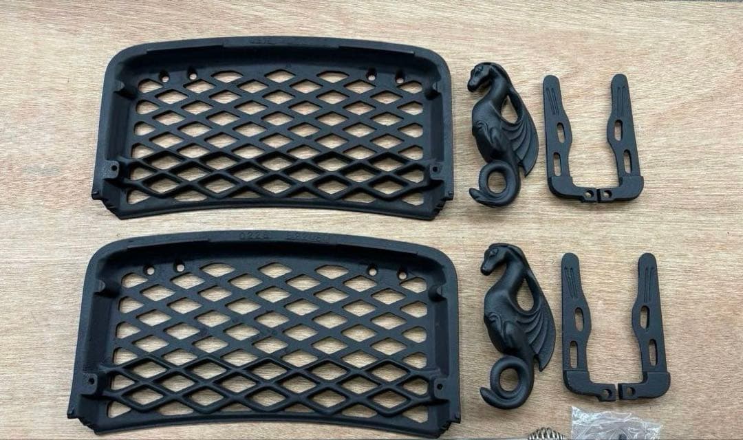 薪ストーブ用ウォーミングシェルフ 黒 バーモントキャスティングス 中古品