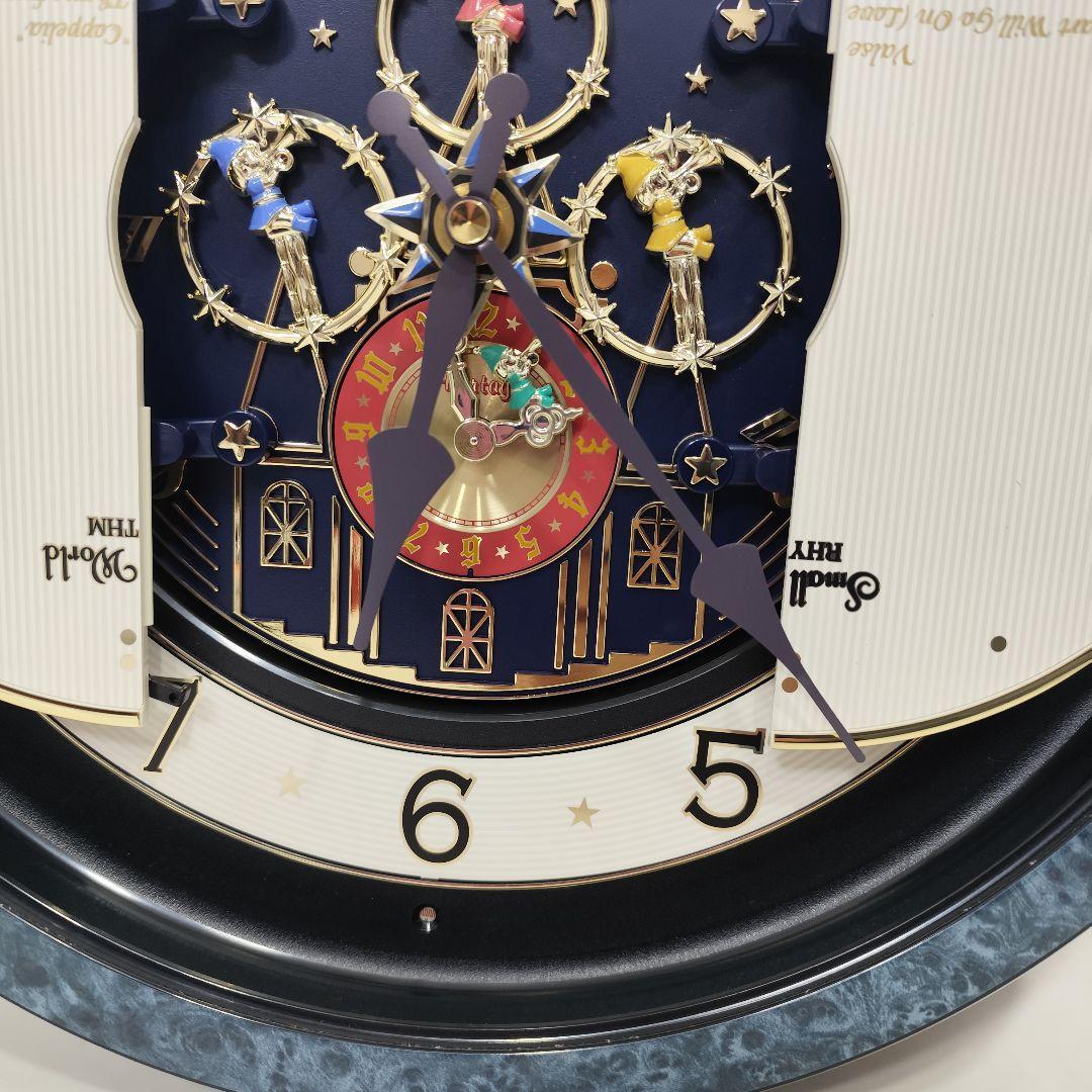 リズム スモールワールド パルタージュホーム 掛時計 外観難あり