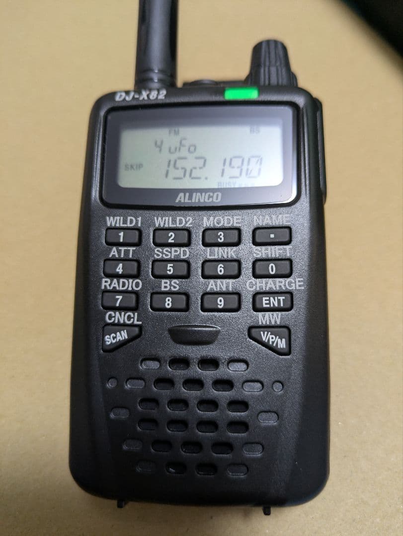 ALINCO DJ-X82 受信改造済 広帯域受信機 ワイドバンドレシーバ