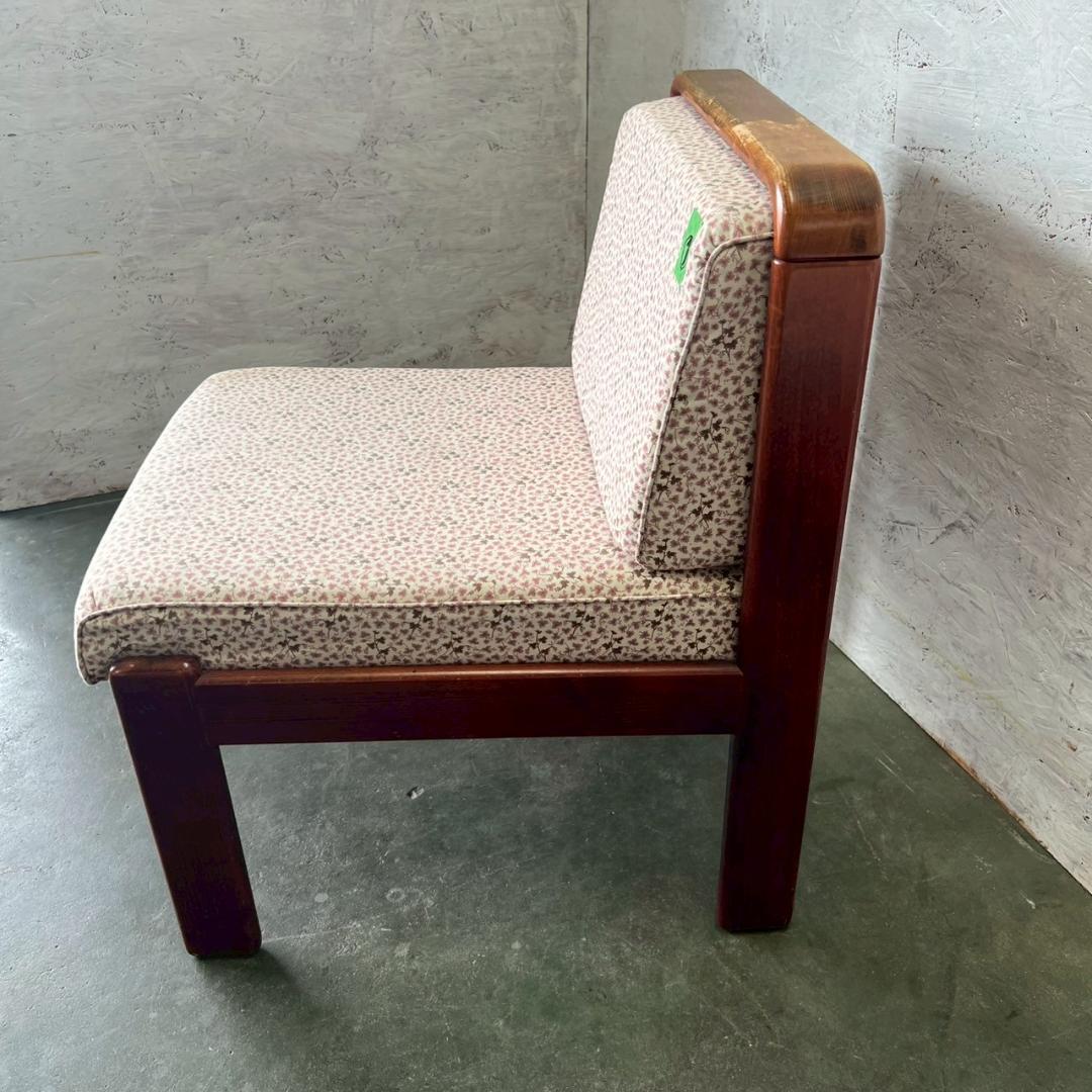 カリモク 1人掛けソファ ダイニングチェア ヴィンテージ家具 ① Y1954