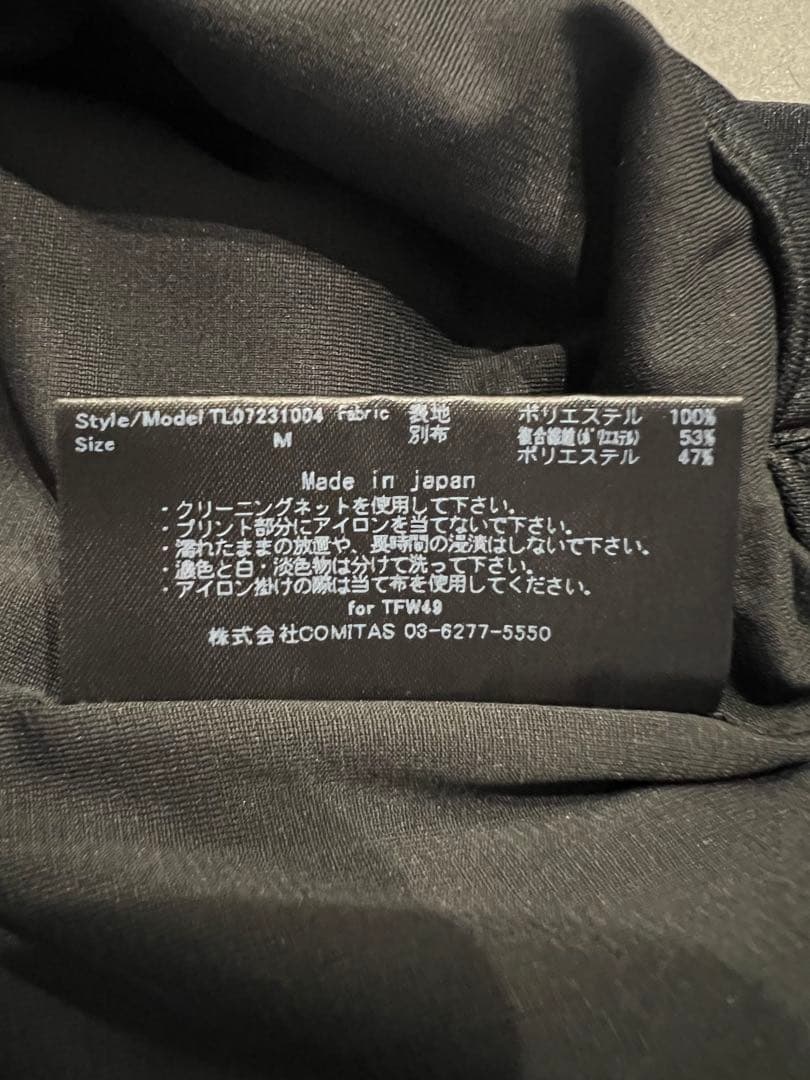 TFW49 ブラックピンク　スカートM