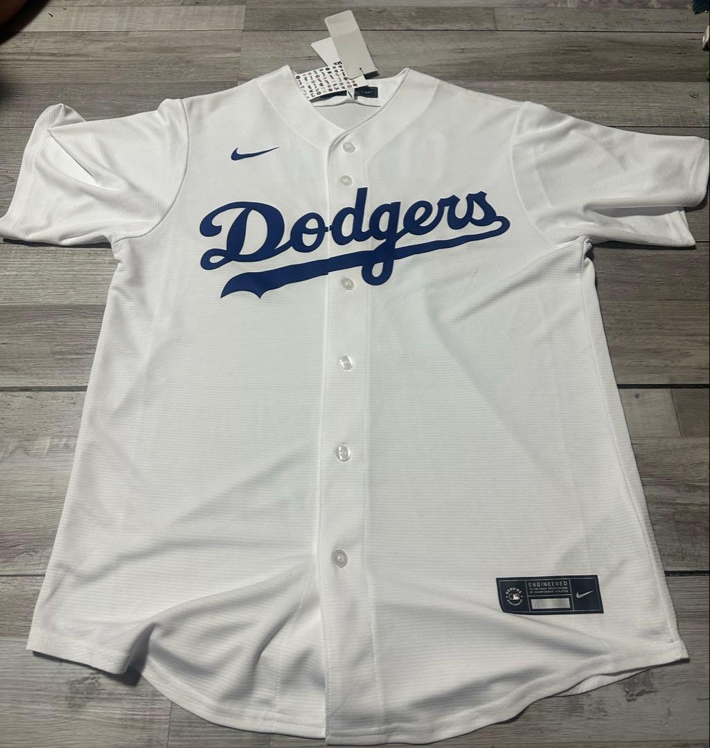 Nike Dodgers ユニフォーム ホワイト　Lサイズ
