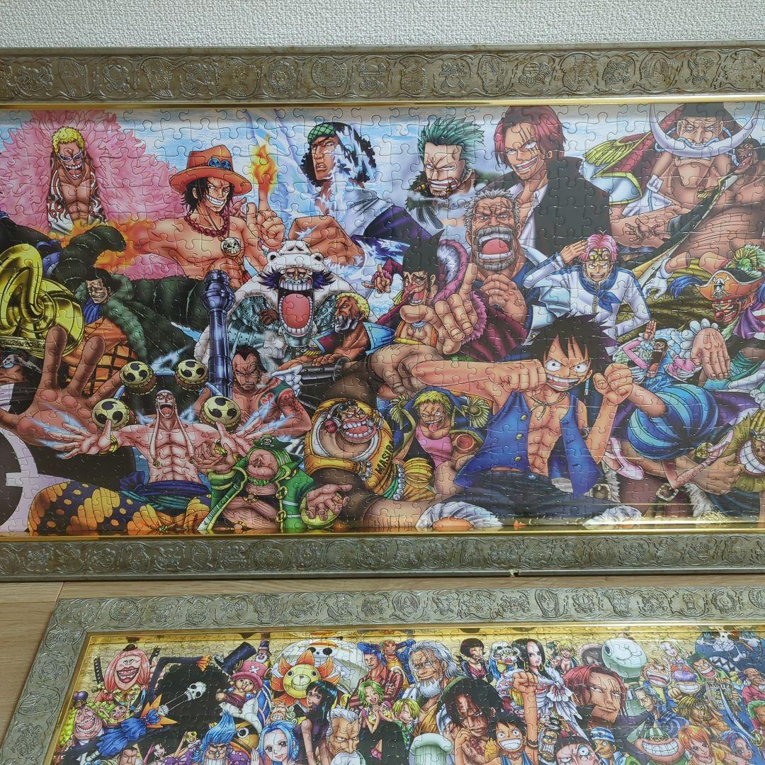 ワンピース　ジグソーパズル完成品中古