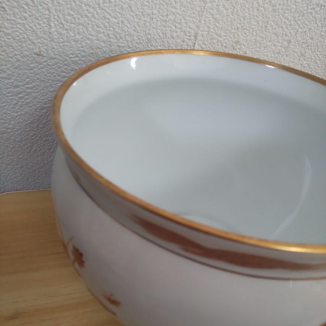 Used 大倉陶園／四神／朱雀／フランクリン•ポーセリン　花器、鉢、茶道