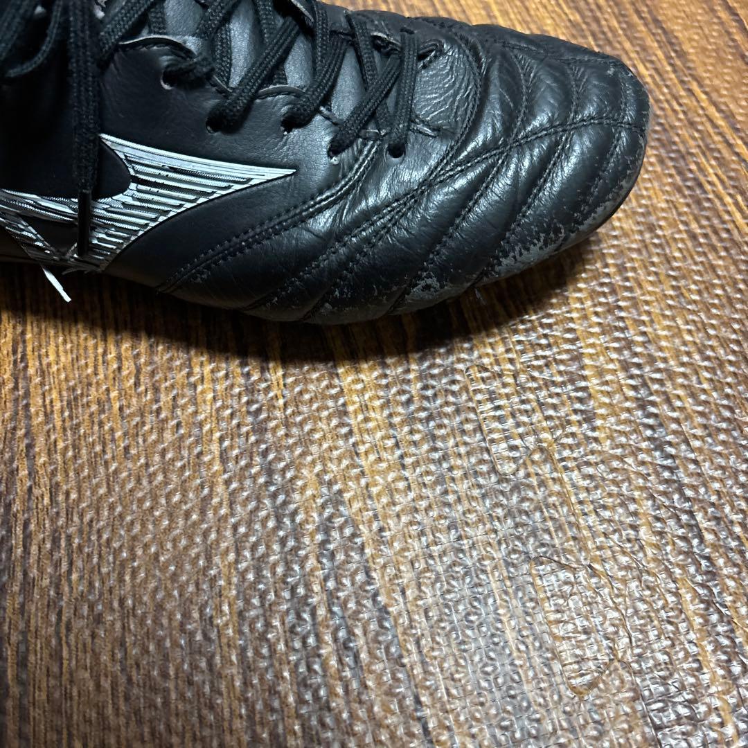 モレリアネオ4黒26.5 サッカースパイク　ミズノ