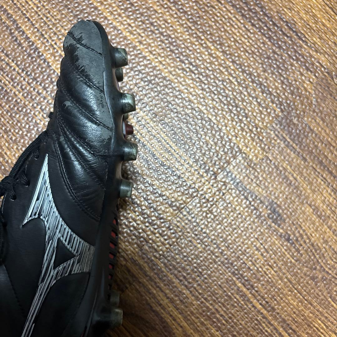 モレリアネオ4黒26.5 サッカースパイク　ミズノ