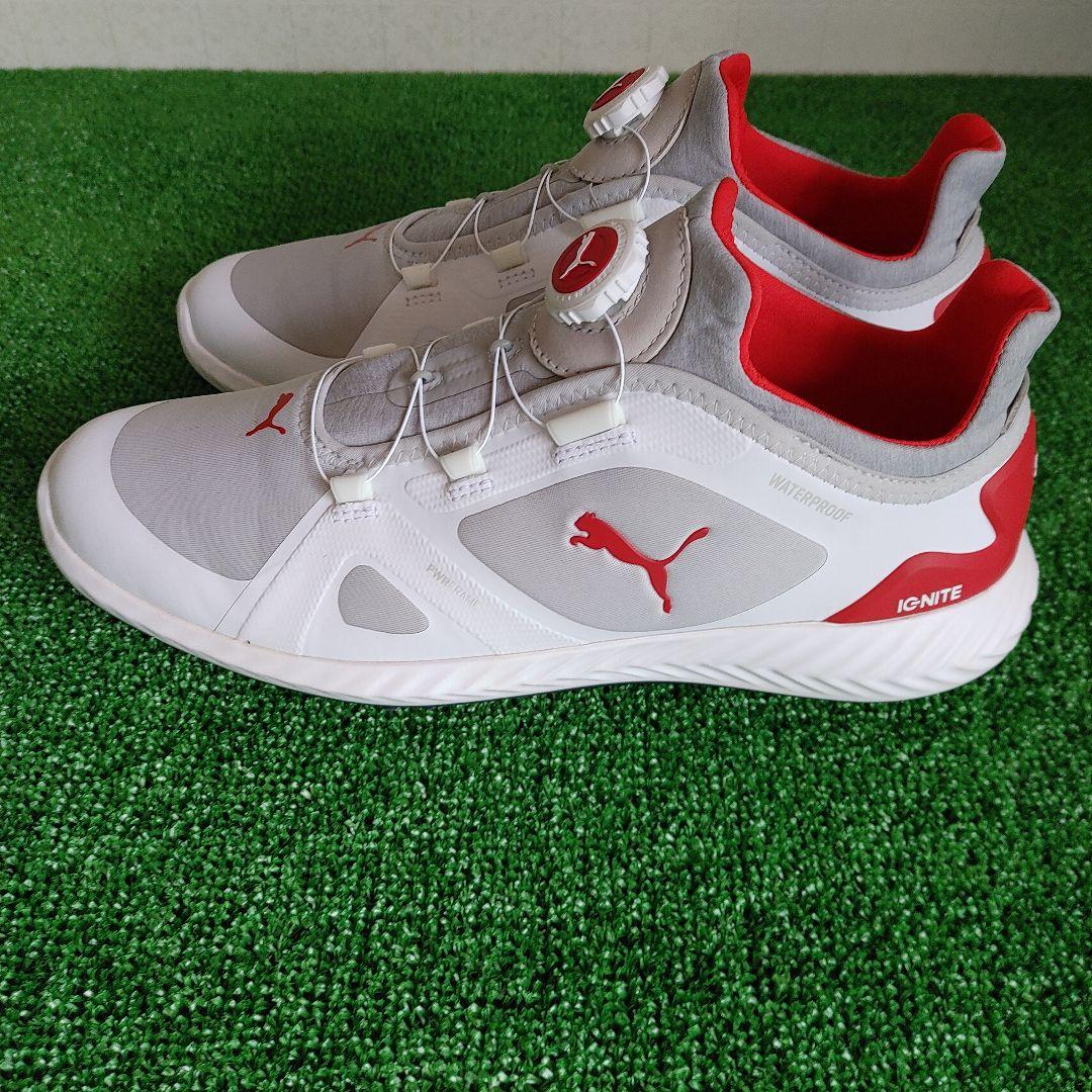 pumaゴルフシューズパワーアダプトゲージディスク26cm