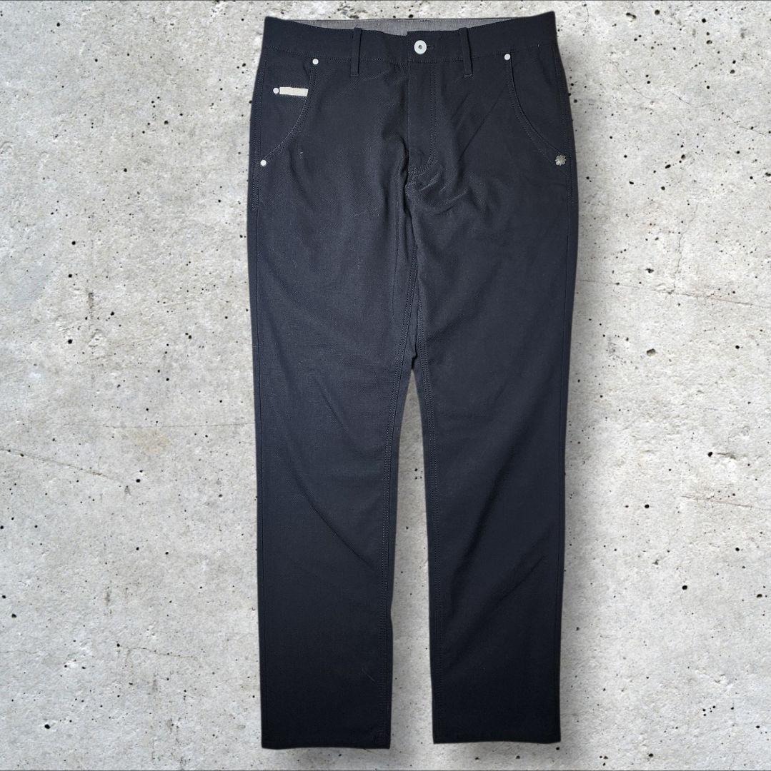 【美品】セントアンドリュース　ゴルフパンツ ブラック　Mサイズ